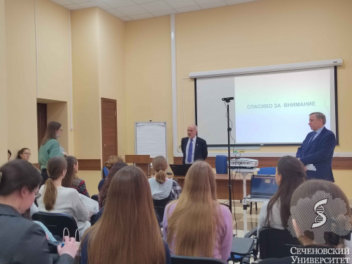 Выступление Д.Г. Заридзе в Первом МГМУ им. И.М. Сеченова